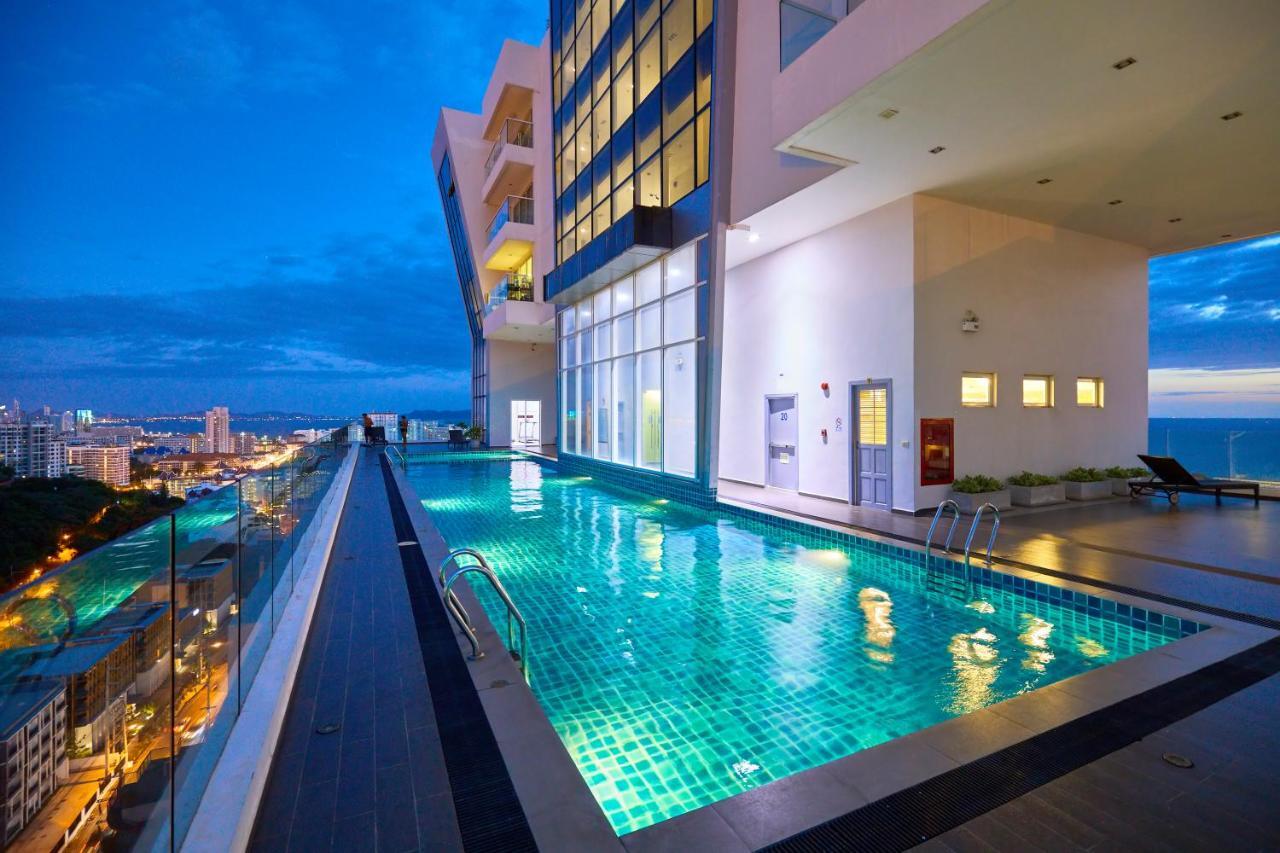 The Vision By Tech Apartment Pattaya Exterior foto