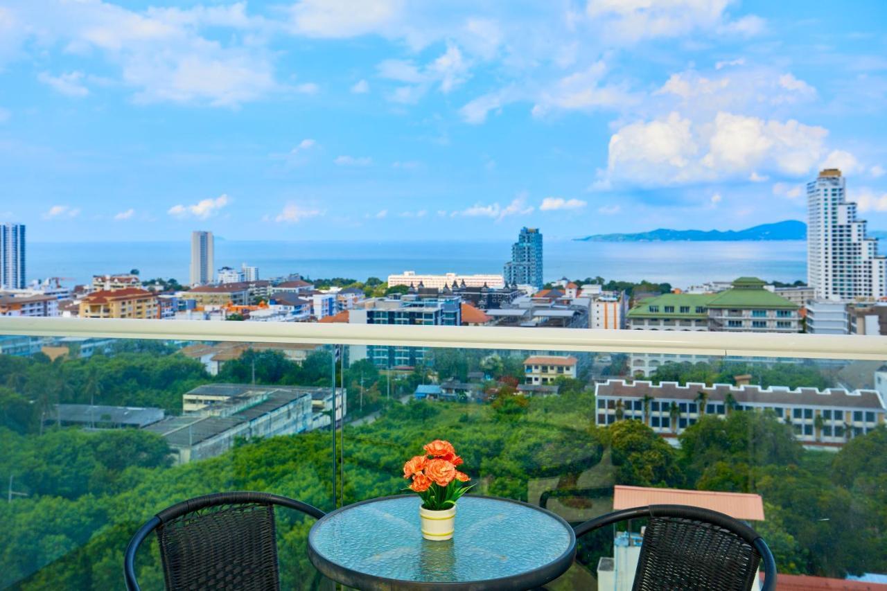 The Vision By Tech Apartment Pattaya Exterior foto